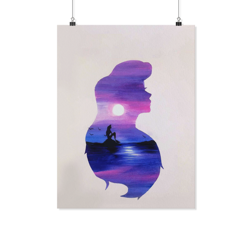 MERMAID PAINT 18X24