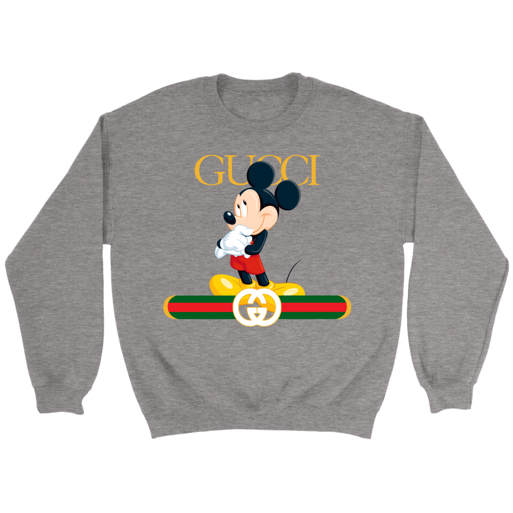 Gucci Mickey Sweatshirt TD Sport Grey