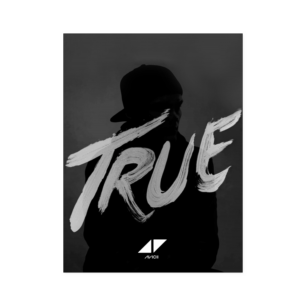 Avicii True 18x24