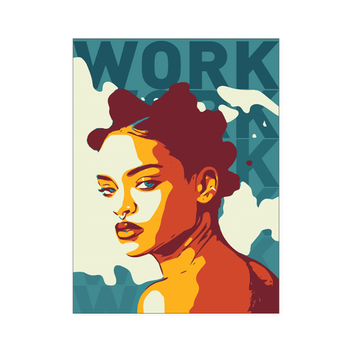 Rihanna 18x24 NA