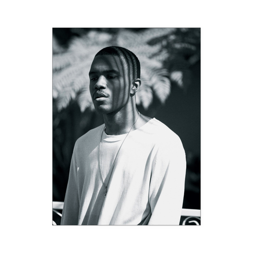 Frank Ocean bw 18x24