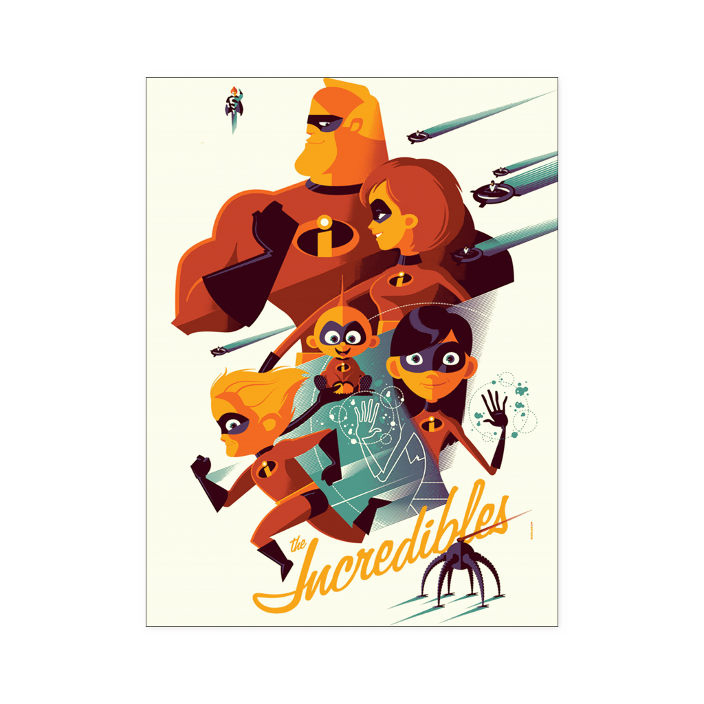 The incredibles 2 18x24