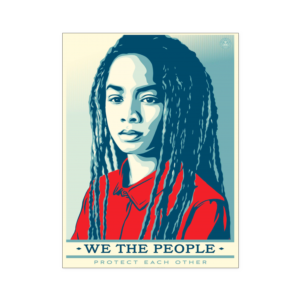 Poster We the people are greater