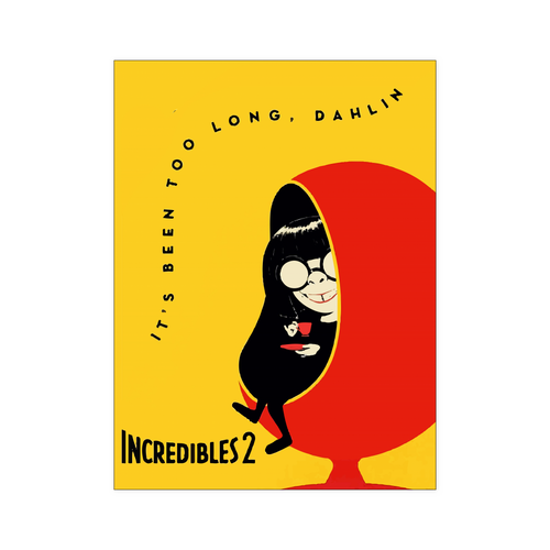 Edna Mode The Incredibles 2 18x24