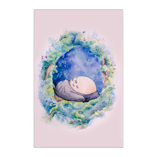 Ghibli Poster Totoro