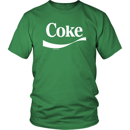 Coke Logo T-Shirt TD Kelly Green