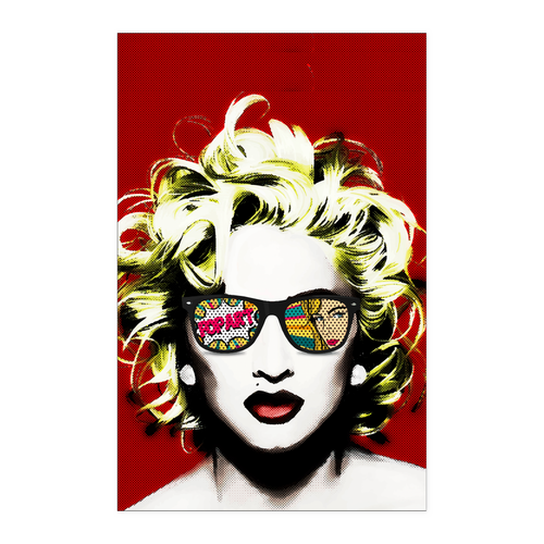 Monroe pop art 11x17