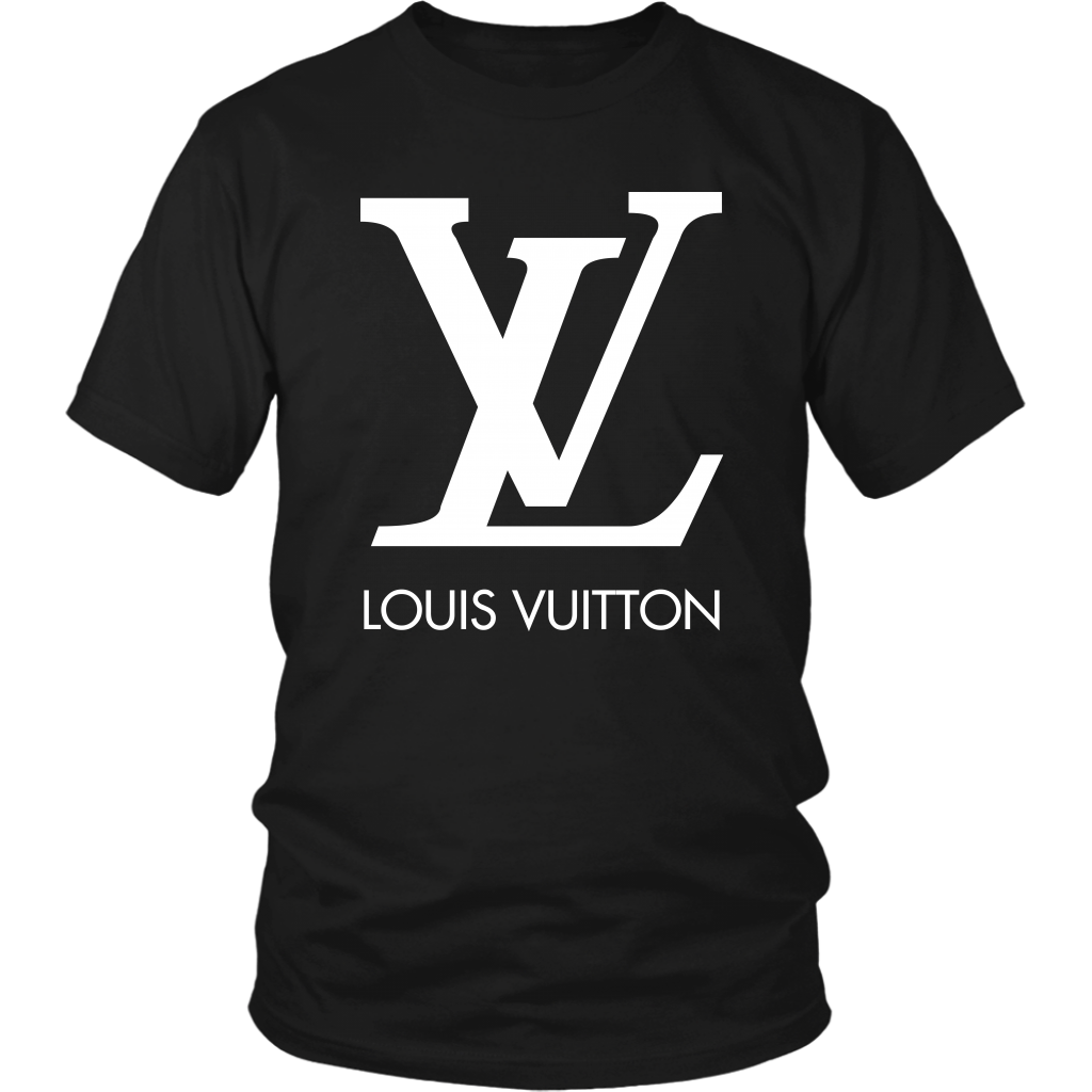 LOUIS VUITTON logo Tshirt  TD Black