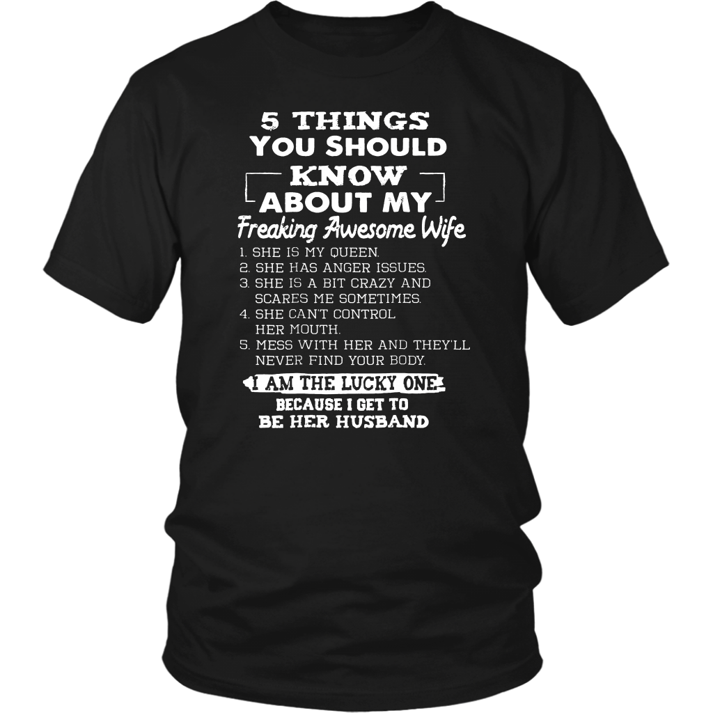 5 Things You Should Know About My Freaking Awesome Wife