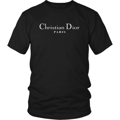 Chiristian Dior Tshirt TD Black