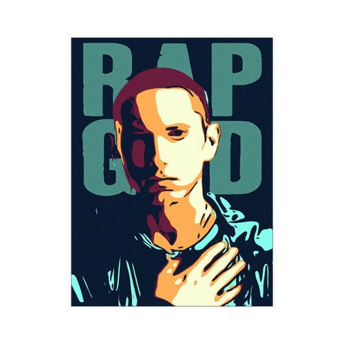 Eminem RapGod Poster Kanh chon