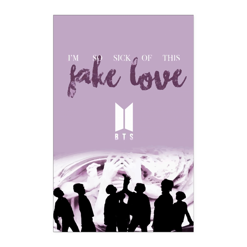 BTS fake love 11x17