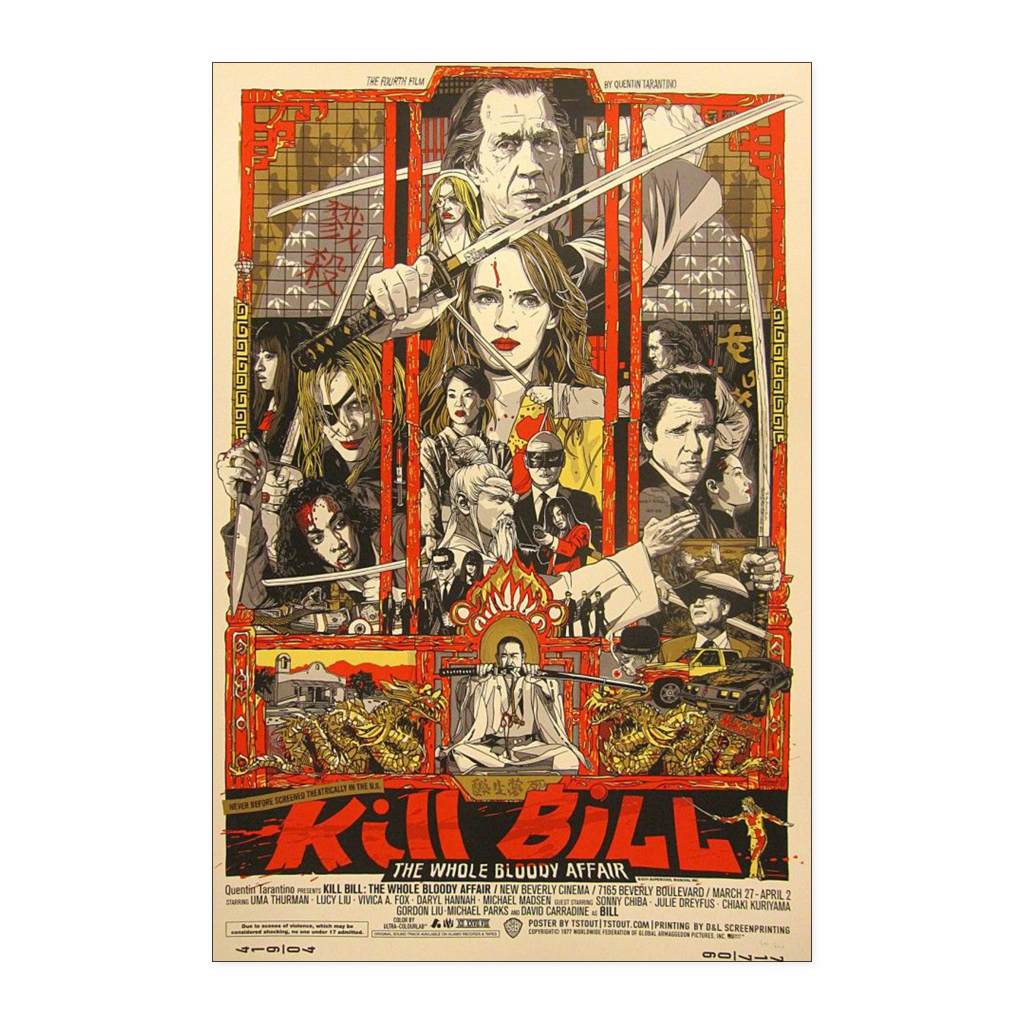 kill bill 24x36