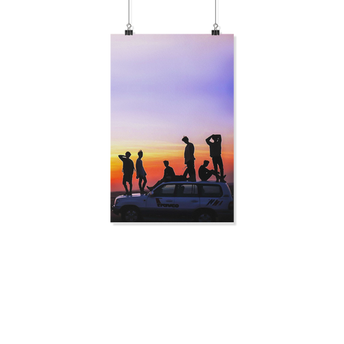 bts sunset 11x17