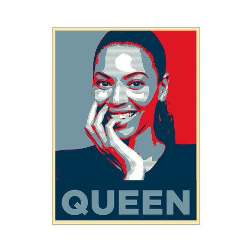 Beyonce Hope 18x24