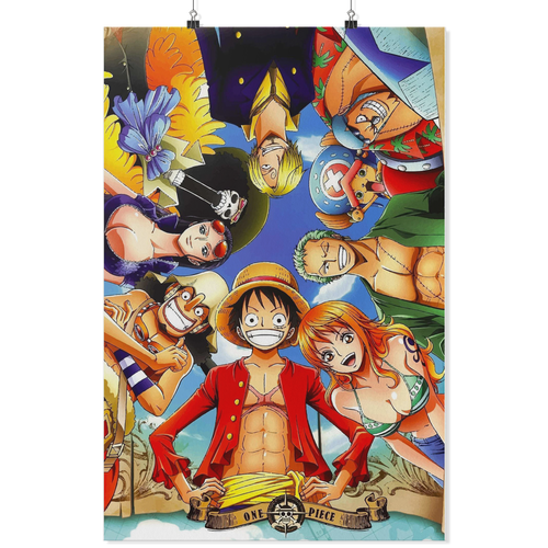 one piece team 24x36
