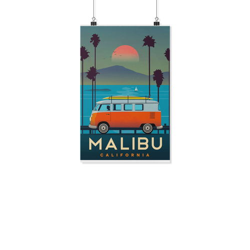 Malibu 11x17