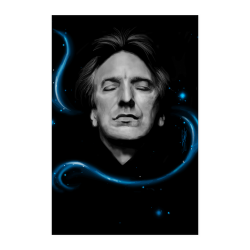 Alan rickman 24x36