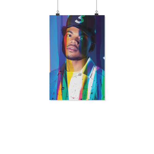 chance the rapper billboard 11x17