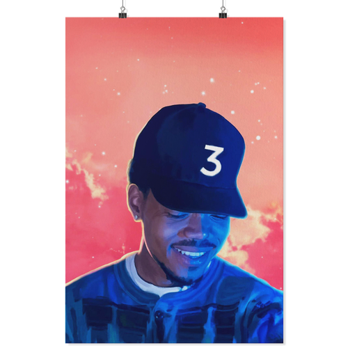 Chance the rapper 24x36