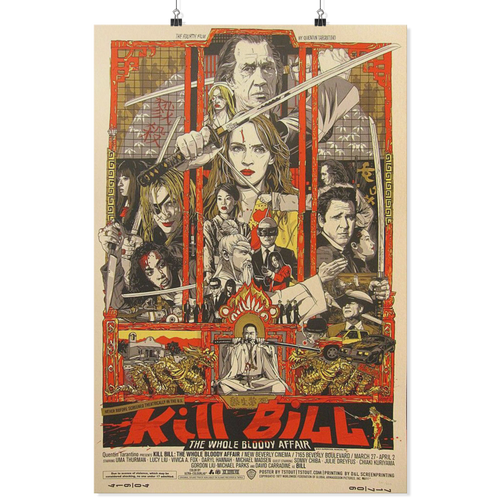 Kill Bill Rockin 24x36