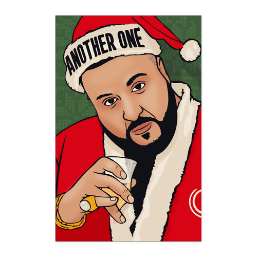 Khaled Christmas 11x17