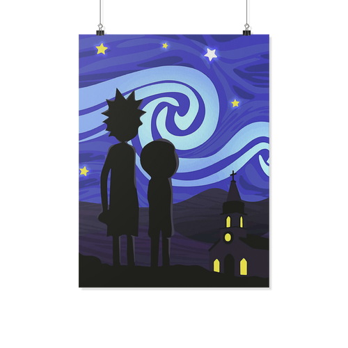RICK MORTY BLUE