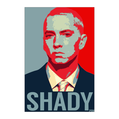 Eminem slim shady poster kanh