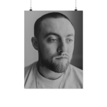 Mac Miller poster black&white kanh