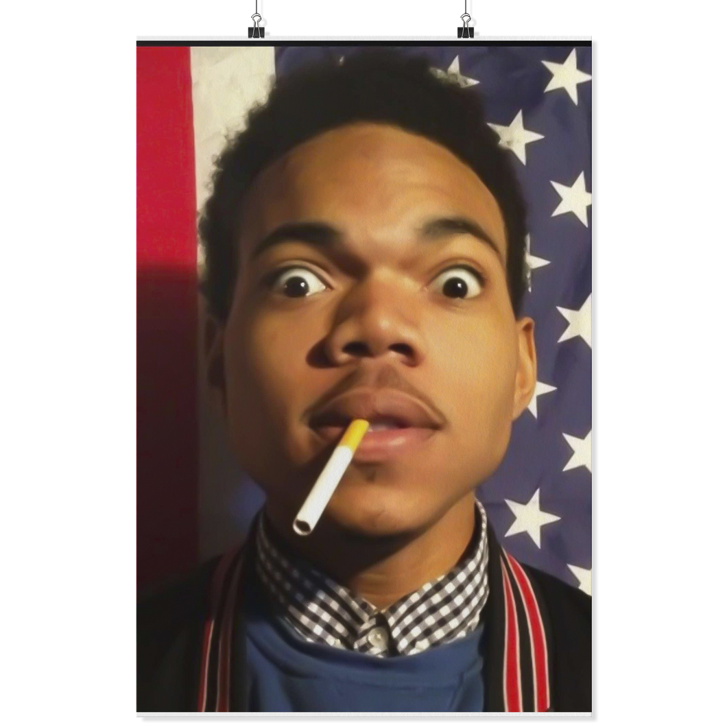 chance american flag 24x36