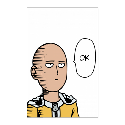 ONE PUNCH OK 11X17