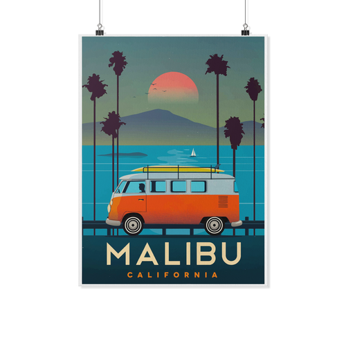 malibu 18x24