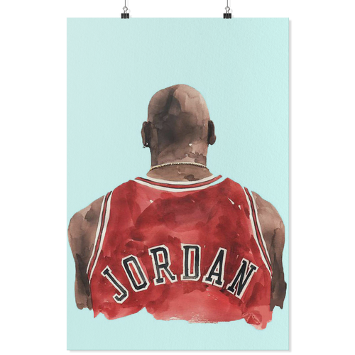 Micheal Jordan Painting 24x36