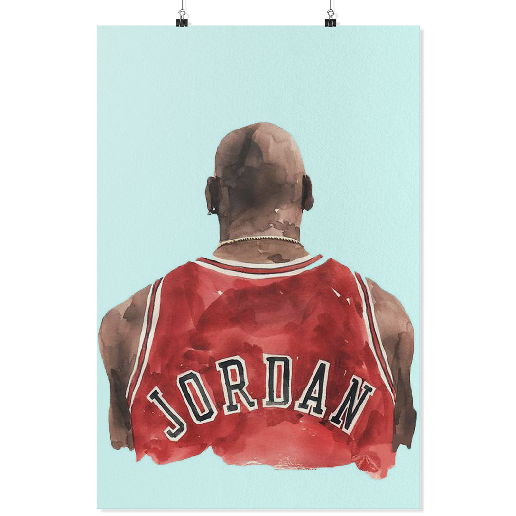 Micheal Jordan Painting 24x36