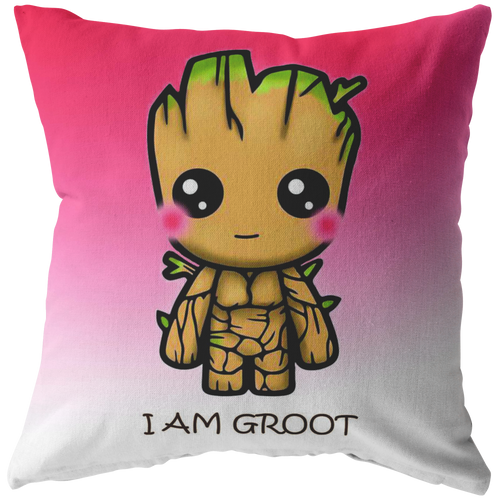 I am groot pillow cover kanh