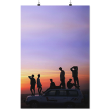 BTS SUNSET 24X36