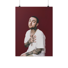 mac miller red 18x24