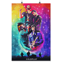coldplay water 24x36
