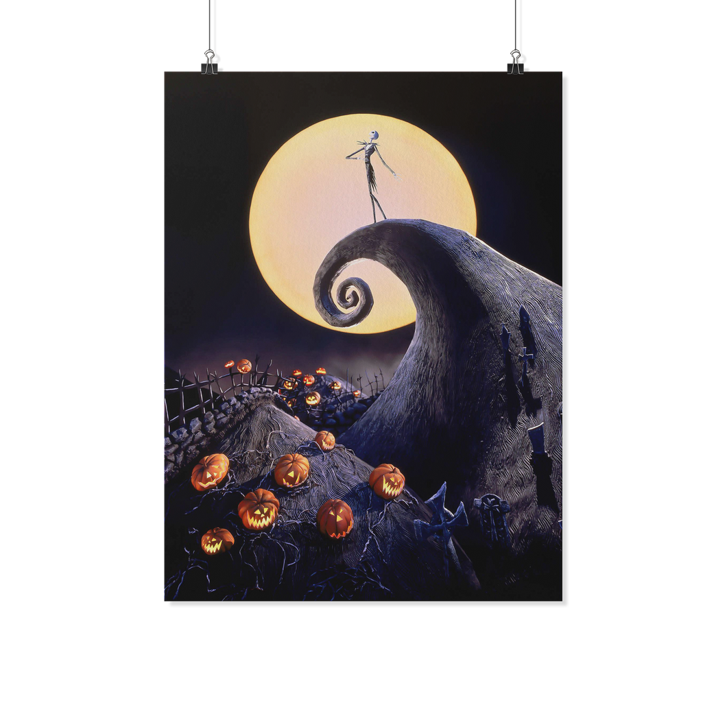 Jack nightmare mat trang NA 18x24