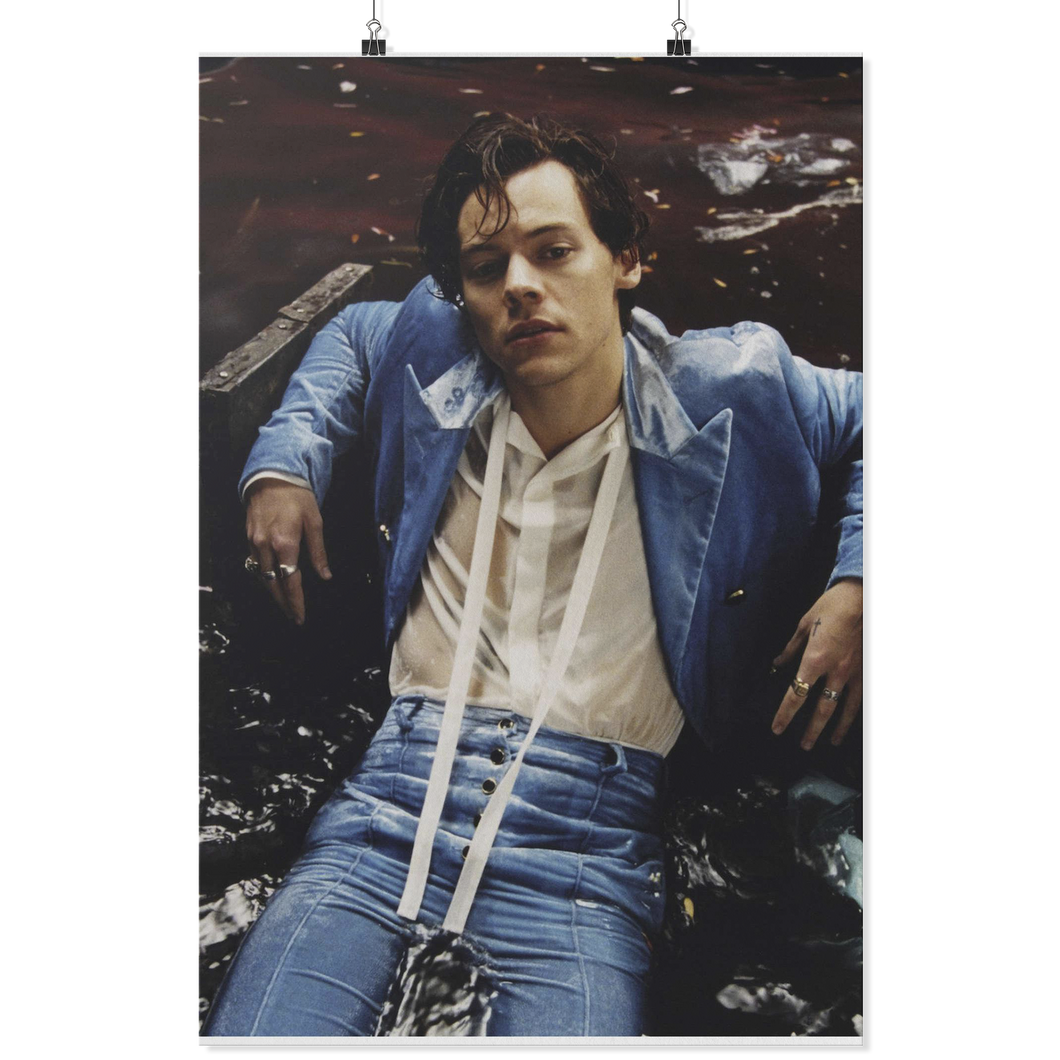 harry styles water 24x36