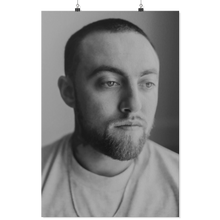 Mac Miller poster black&white kanh