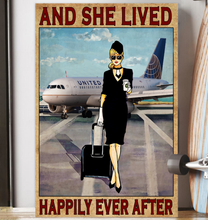 TG HG United Airlines blonde
