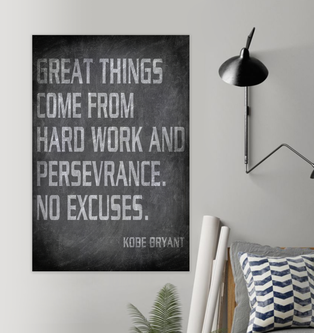 TG HG PT9 1506 Kobe Bryant Quote Poster
