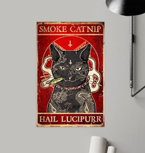 TG-GIANG- POSTER- CAT POSTER- SMOLE CATNIP -11*17