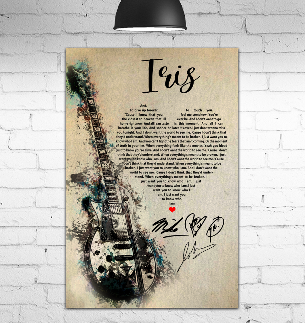 order 0610_Iris_12*18_Wrapped Canvas