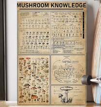 amazing kha mushroom sua size 16 x 24