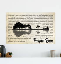 TG-GIANG - POSTER- PURPLE RAIN- 24*36