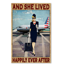 TG HG American Airlines blonde