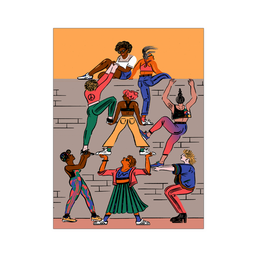 Feminist kanh 18x24