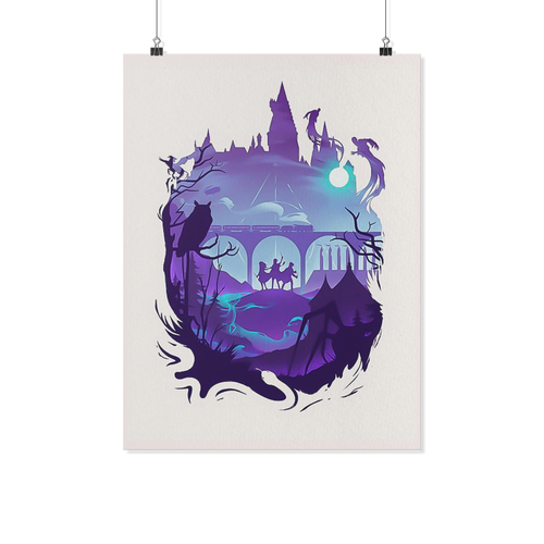 harry potter castle 18x24